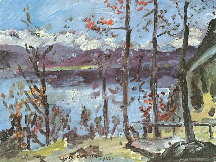 Lovis Corinth Ostern am Walchensee Norge oil painting art